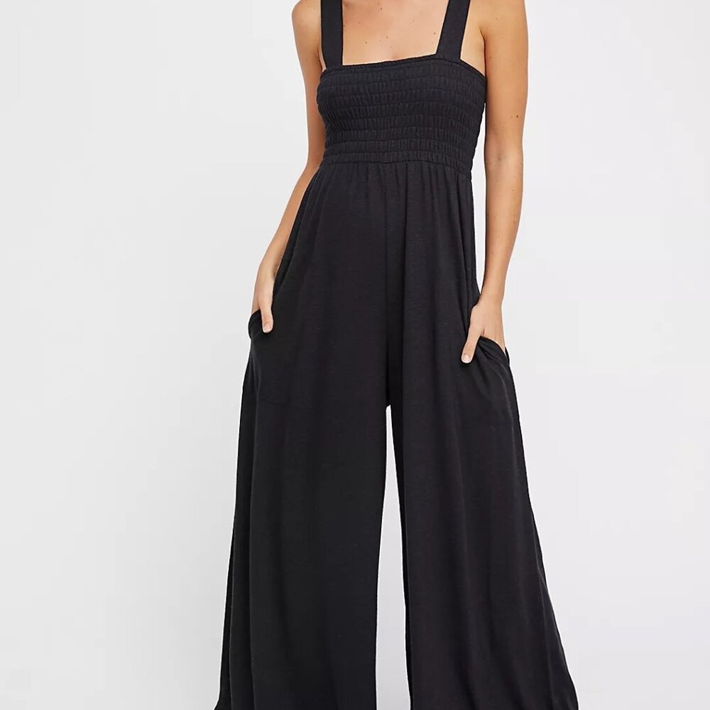 Free People Homecoming Jumper, Black, Size M